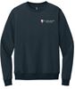 Picture of St. John Paul II - Adult/Unisex - Perfect Weight Fleece Crewneck by District DT1106 - Heathered Latte or New Navy