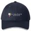 Picture of St. John Paul II - Sandwich Bill Cap by Port & Company CP85 - Navy/White