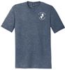 Picture of St. John Paul II - Youth & Adult/Unisex -  Perfect Tri Tee by District DM130(Y) - Navy Frost or Maroon Frost