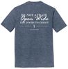 Picture of St. John Paul II - Youth & Adult/Unisex -  Perfect Tri Tee by District DM130(Y) - Navy Frost or Maroon Frost