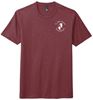 Picture of St. John Paul II - Youth & Adult/Unisex -  Perfect Tri Tee by District DM130(Y) - Navy Frost or Maroon Frost