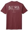 Picture of St. John Paul II - Youth & Adult/Unisex -  Perfect Tri Tee by District DM130(Y) - Navy Frost or Maroon Frost