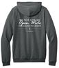 Picture of St. John Paul II - Adult/Unisex -  Cloud Fleece Hoodie by District DT7800 - New Navy or Charcoal Heather