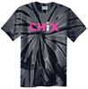Picture of Chix - Youth/Adult - Tie-Dye Tee by Port & Company PC147(Y) - Black or Pink