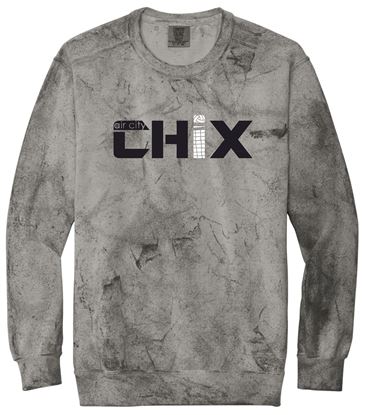 Picture of CHiX - Adult/Unisex - Heavyweight Crewneck by Comfort Colors 1545 - Smoke