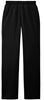 Picture of Chix - Adult/Unisex - Sport Wick  Warm Up Pants by Sport Tek - ST237 - Black