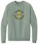 Picture of Incarnation Alumni - Unisex - Cloud Fleece Crewneck by District DT7804 - Slate Green or Heathered Steel