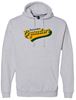 Picture of Incarnation - Adult/Unisex - Premium Hooded Sweatshirt w/ Retro Logo by J. America 8824 - Oxford Grey or White