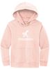 Picture of Incarnation - Youth & Adult/Unisex - V.I.T. Fleece Hoodie w/ Glitter Logo by District DT6100(Y) - Forest Green or Rosewater Pink