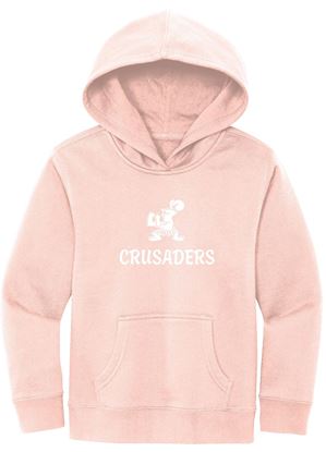 Picture of Incarnation - Youth & Adult/Unisex - V.I.T. Fleece Hoodie w/ Glitter Logo by District DT6100(Y) - Forest Green or Rosewater Pink