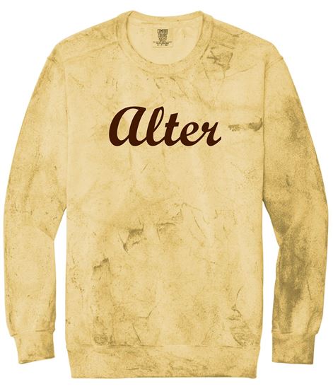 Picture of Alter High School - Adult/Unisex - Heavyweight Crewneck by Comfort Colors 1545 - Citrine