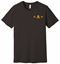 Picture of Alter - Unisex - Jersey Short Sleeve Tee w/ Choice of Left Chest Logo by Bella + Canvas BC3001 - Brown