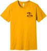 Picture of Alter High School - Adult/Unisex - Jersey Short Sleeve w/ Choice of Left Chest Logo Tee by Bella + Canvas BC3001 - Gold