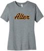Picture of Alter High School  - Ladies - Relaxed Short Sleeve Tee w/ Logo Choice by Bella+Canvas BC6400CVC - Athletic Heather