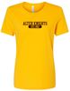 Picture of Alter High School  - Ladies - Jersey Short Sleeve Tee w/ Logo Choice by Bella+Canvas BC6400 - Gold