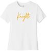 Picture of Alter High School  - Ladies - Jersey Short Sleeve Tee w/ Logo Choice by Bella+Canvas BC6400 - White