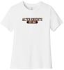 Picture of Alter High School  - Ladies - Jersey Short Sleeve Tee w/ Logo Choice by Bella+Canvas BC6400 - White