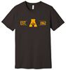 Picture of Alter High School - Adult/Unisex - Jersey Short Sleeve Tee w/ Logo Choice by Bella+Canvas BC3001 - Brown