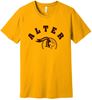 Picture of Alter High School - Adult/Unisex - Jersey Short Sleeve Tee w/ Logo Choice by Bella+Canvas BC3001 - Gold