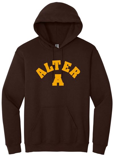 Picture of Alter High School - Adult/Unisex - Heavy Blend Hooded Sweatshirt  by Gildan 18500 - Brown