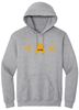 Picture of Alter High School - Adult/Unisex - Heavy Blend Hooded Sweatshirt w/ Logo Choice by Gildan 18500 - Sports Grey