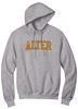 Picture of Alter High School - Adult/Unisex - Powerblend Hooded Sweatshirt w/ Logo Choice by Champion S700 - Light Steel