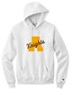 Picture of Alter High School - Adult/Unisex - Powerblend Hooded Sweatshirt w/ Logo Choice by Champion S700 - White