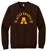 Picture of Alter - Unisex - Heavyblend Crewneck Sweatshirt w/ Logo Choice by Gildan 18000 - Brown