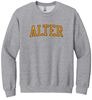 Picture of Alter High School - Adult/Unisex - Heavyblend Crewneck Sweatshirt w/ Logo Choice by Gildan 18000 - Sports Grey