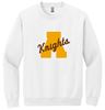 Picture of Alter High School - Adult/Unisex - Heavyblend Crewneck Sweatshirt w/ Logo Choice by Gildan 18000 - White