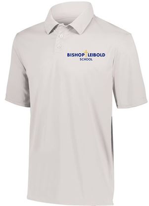 Picture of Bishop Leibold - Youth - Dri Fit Short Sleeve Uniform Polo by Augusta 5018 - White