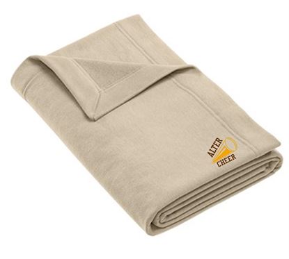 Picture of The NEW Brown!! Alter Cheer Fleece Stadium Blanket by Gildan - 18900 - Sand