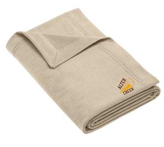 Picture of The NEW Brown!! Alter Cheer Fleece Stadium Blanket by Gildan - 18900 - Sand