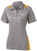 Picture of Bishop Leibold - Ladies - Performance Polo by Sport Tek LST665 - Heather Grey/Gold