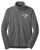 Picture of Bishop Leibold  - Adult/Unisex - Microfleece 1/2 Zip Jacket w/ BLS Eagle Logo by Port Authority F223 - Pearl Grey or Navy