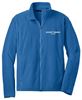 Picture of Bishop Leibold -  Unisex - Microfleece Full Zip Jacket by Port Authority F223 - Light Royal, Navy, or Pearl Grey