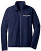 Picture of Bishop Leibold -  Unisex - Microfleece Full Zip Jacket by Port Authority F223 - Light Royal, Navy, or Pearl Grey