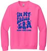 Picture of NEW!!! Bishop Leibold - Youth/Unisex - New Era Crewneck Sweatshirts 18000/18000B Script Eagles Logo -