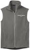 Picture of * NEW COLOR ADDED! Bishop Leibold - Unisex - Microfleece Vest by Port Authority F226 - Pearl Grey or Navy