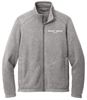 Picture of NEW!! Bishop Leibold - Unisex -  Full Zip Arc Sweater Fleece Jacket by Port Authority - F428 - Grey Smoke