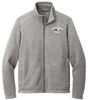 Picture of NEW!!! Bishop Leibold  Full Zip Arc Fleece Sweater Jacket  by Port Authority - F428 - Smoke Grey