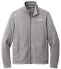 Picture of NEW!!! Bishop Leibold  Full Zip Arc Fleece Sweater Jacket  by Port Authority - F428 - Smoke Grey