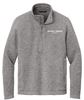 Picture of Bishop Leibold - Adult/Unisex - 1/4 Zip Arc Fleece Sweater by Port Aurthority F426 - Deep Smoke Heather