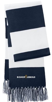 Picture of Bishop Leibold - Scarf by Sport-Tek STA02 - Royal & Gold