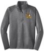 Picture of Alter - Unisex - Sport Wick Stretch 1/4 Zip Pullover w/ Logo Choice by Sport Tek ST850 - Charcoal Heather Grey