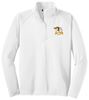Picture of Alter - Unisex - Sport Wick Stretch 1/4 Zip Pullover w/ Logo Choice by Sport Tek ST850 - White