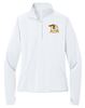 Picture of Alter - Ladies - Sport-Wick Stretch 1/2-Zip Pullover w/ Logo Choice by Sport-Tek LST850 - White