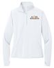 Picture of Alter - Ladies - Sport-Wick Stretch 1/2-Zip Pullover w/ Logo Choice by Sport-Tek LST850 - White
