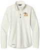 Picture of Alter - Ladies - 1/2 Zip Microfleece Jacket w/ Logo Choice by Eddie Bauer EB227 - Ivory