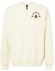 Picture of NEW!! Alter - Ladies - Softstyle Midweight 1/4  Zip Sweatshirt w/ Logo Chocie by Gildan SF008 - Off White